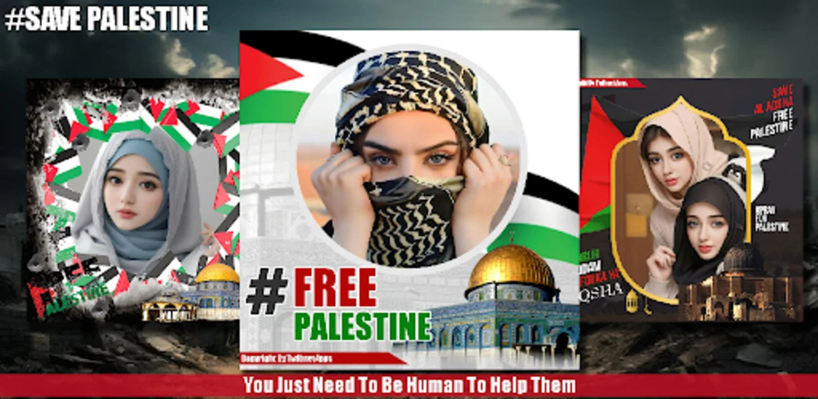 Palestine Photo Frame for Android - Download the APK from AppHuts