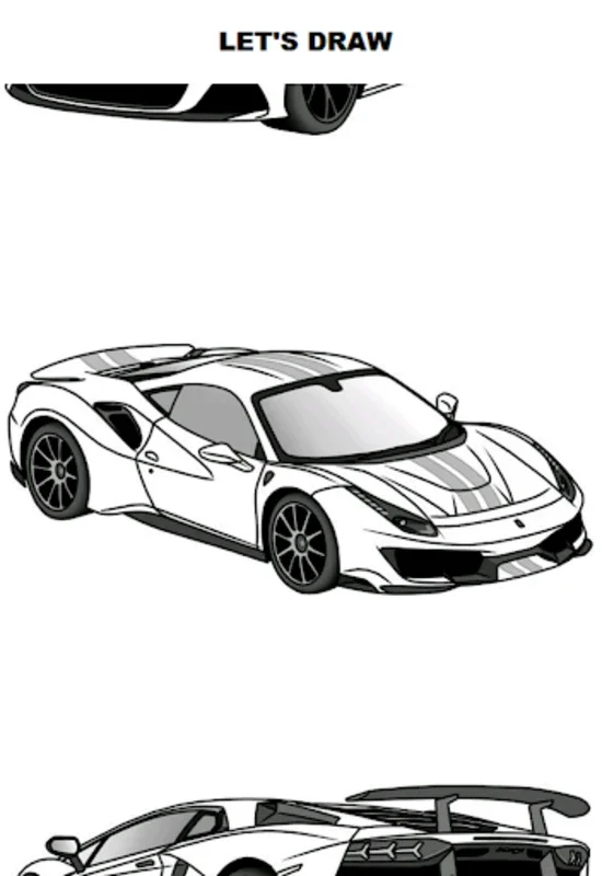 Draw Cars: Super for Android - Create Supercar Art Anytime