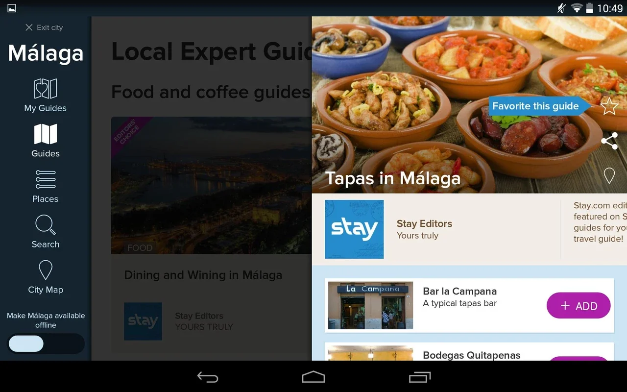 Stay for Android - Explore the Best Cities