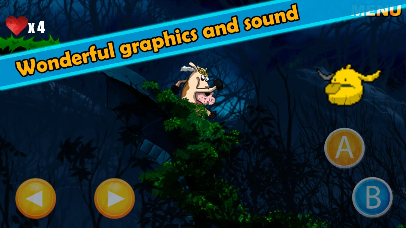 Cow Adventure Jump Platform 2D for Android - Addictive Gaming