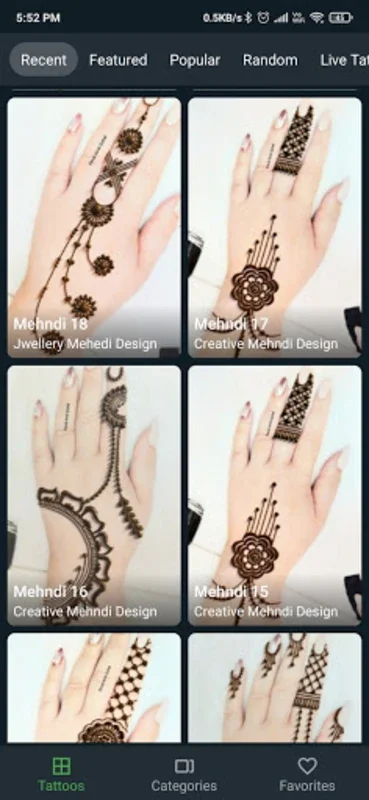 Mehndi Designs 2021 for Android - Diverse Mehndi Options