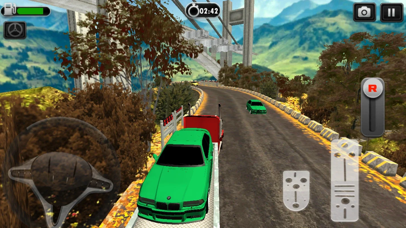 Loader and Dump Truck Uphill Driving for Android - No Downloading Required