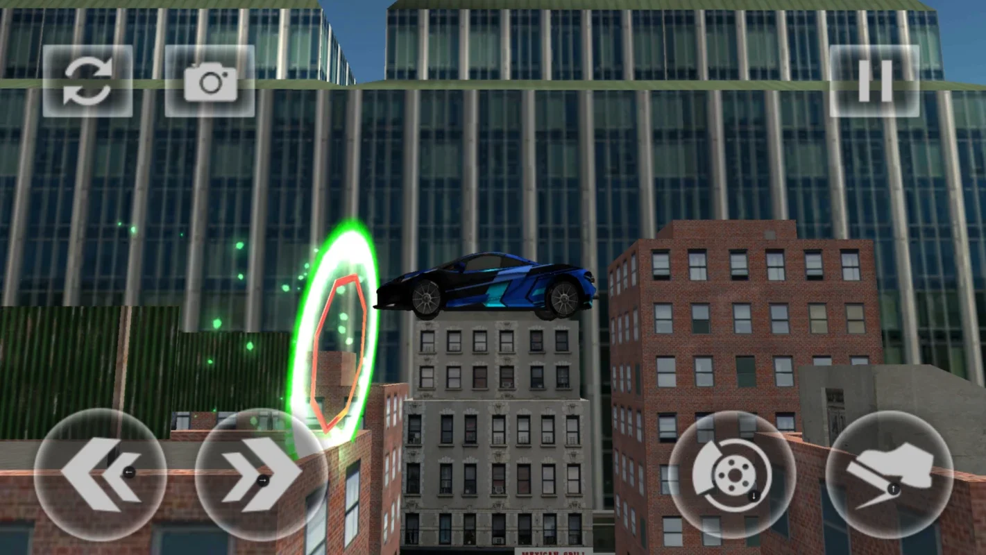 Hollywood Rooftop Car Jump for Android - Thrilling Driving Experience