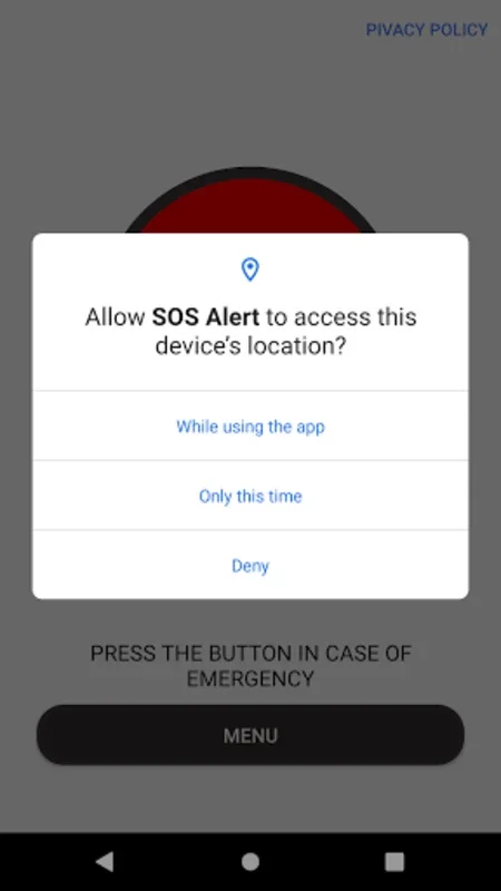 SOS Safety Alert App for Android - Ensuring Safety