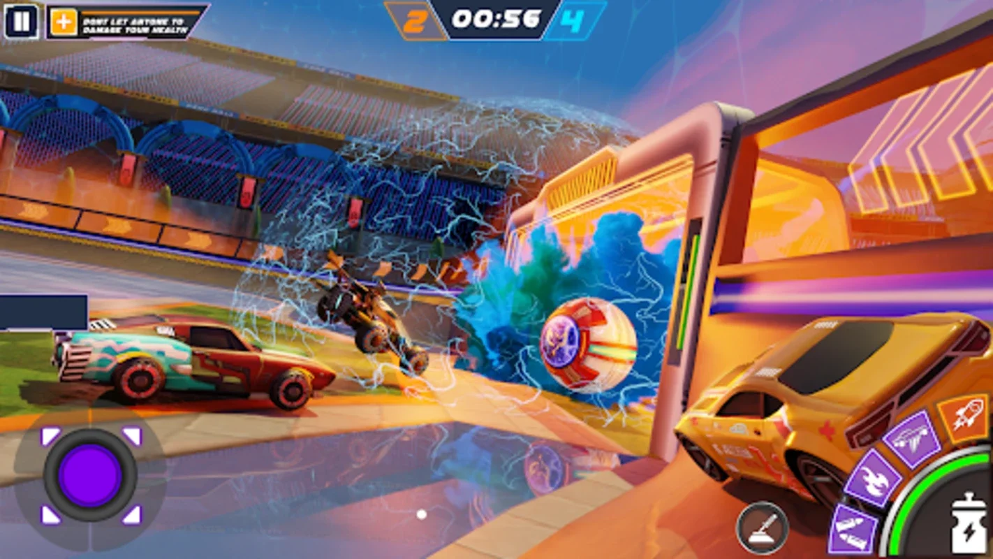 Rocket car: car ball games for Android - Immerse in High-Speed Car Soccer