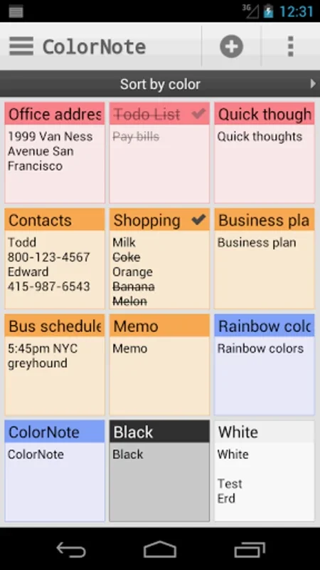 ColorNote Notepad: Simple, Efficient Android Note-Taking App