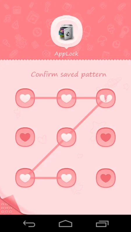 AppLock Theme Pink for Android - Secure Your Apps with Style