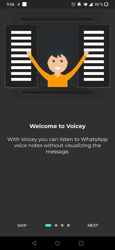 Voicey for WhatsApp for Android - Listen Privately