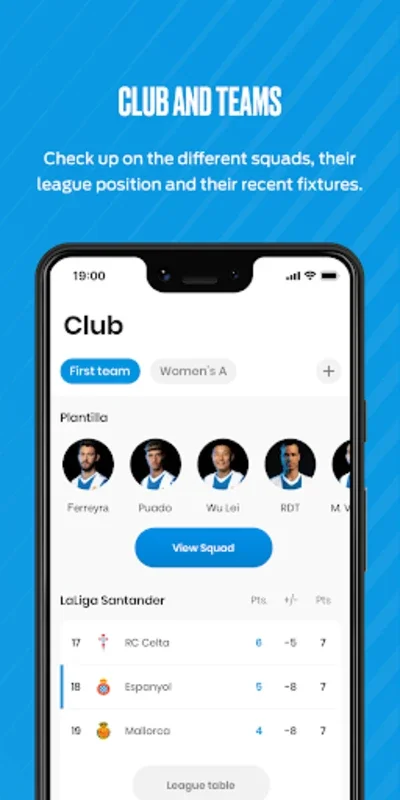 RCD Espanyol de Barcelona App for Android - No Queues, Match Updates