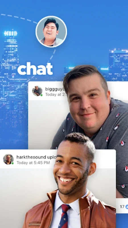 BiggerCity: Gay Bears & Chubs on Android - A Supportive Dating Platform