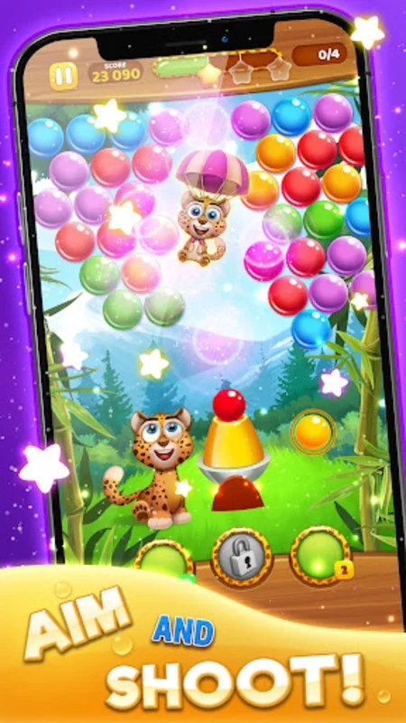 Bubble Pop: Wild Rescue for Android - No Downloading Needed