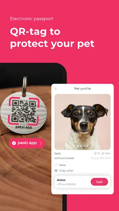 Petsi Pet Finder & Protection for Android - Ensuring Pet Safety