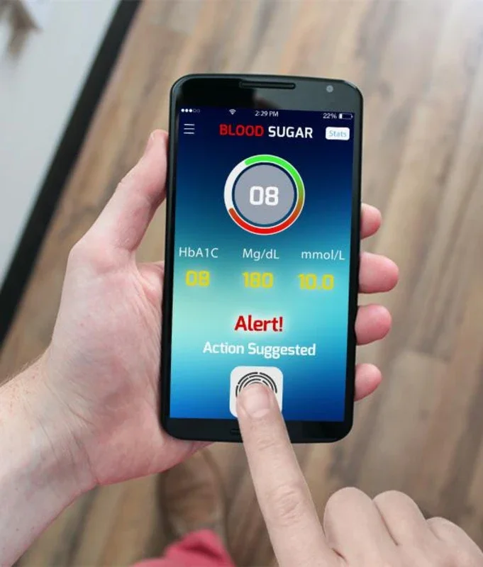 Blood Sugar Test for Android - A Fun Experience