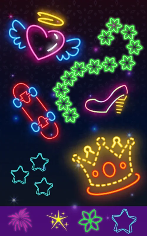 Glow Doodle Art - Color & Draw for Android: Unleash Creativity