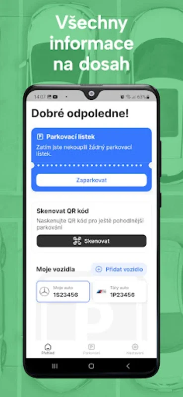 ParkSimply Plzeň for Android - Seamless Parking Payments