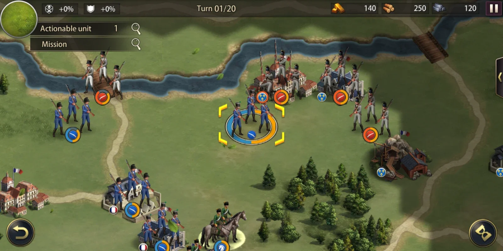 Grand War: European Warfare for Android - Engaging Strategy Game