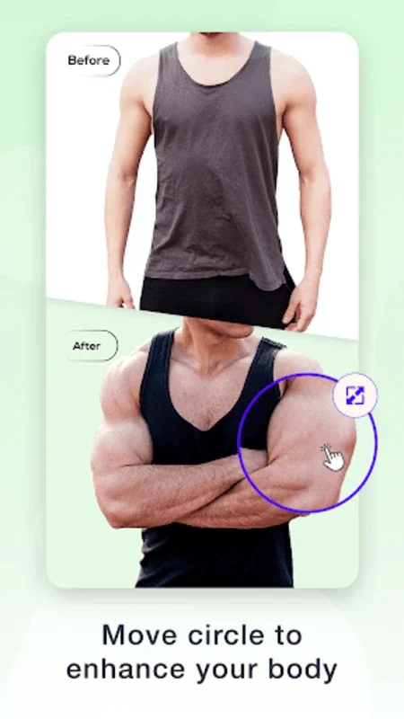 Man Muscle Editor for Android - Transform Photos