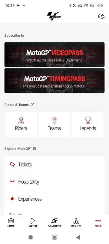 MotoGP for Android - Comprehensive Racing Experience