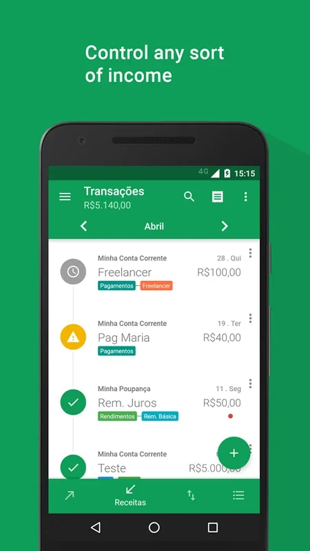 My Finances for Android - Manage Your Finances Easily