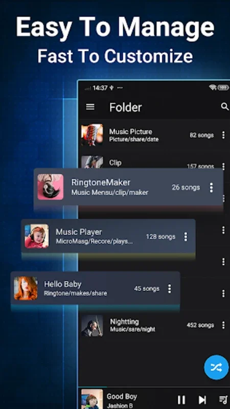 Music Player for Android - Audio: Ideal for Android Music Lovers