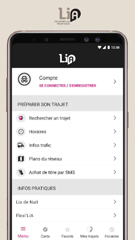 LiA for Android - Seamless Le Havre Travel