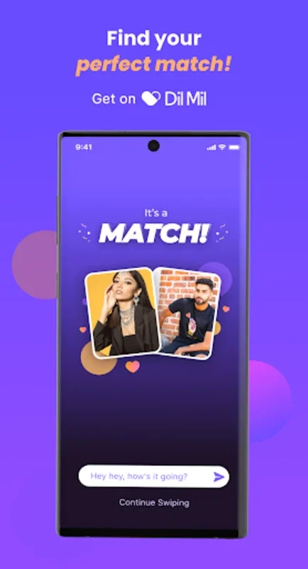 Dil Mil for Android - Find Genuine Connections