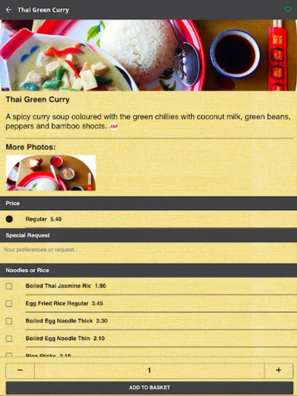 Try Thai for Android - Seamless Thai Dining Experience