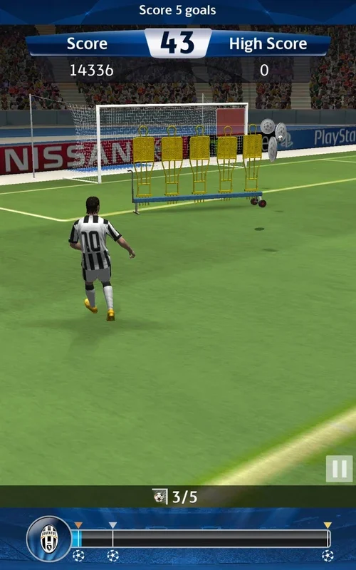 UEFA CL PES FLiCK for Android - Enjoy the Flick Soccer Game