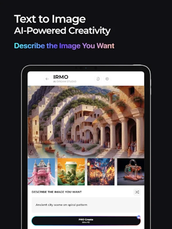 IRMO for Android - Transform Your Ideas into Art