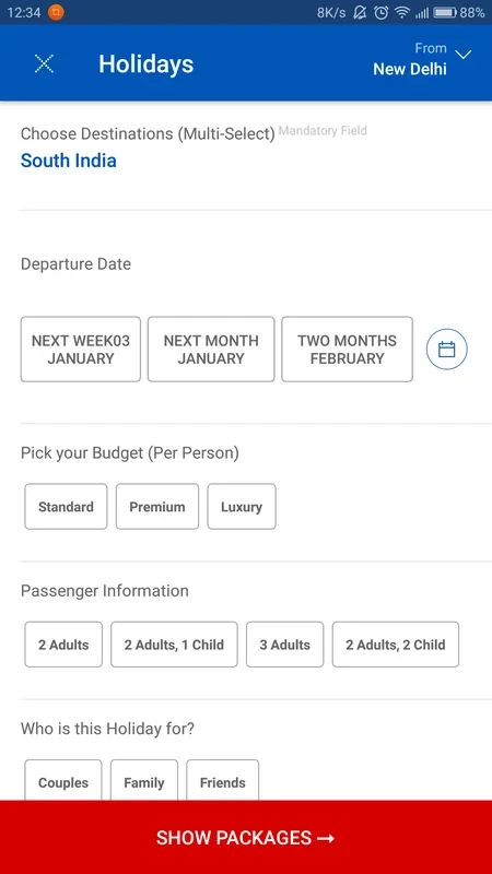 MakeMyTrip for Android - Simplify Travel in India