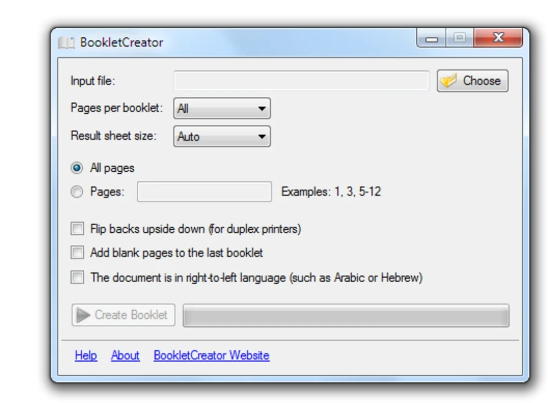 BookletCreator: Create Professional Booklets from PDFs on Windows