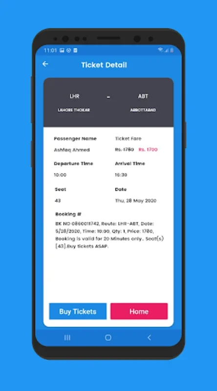 Daewoo Express Mobile for Android - Simplify Bus Ticket Booking