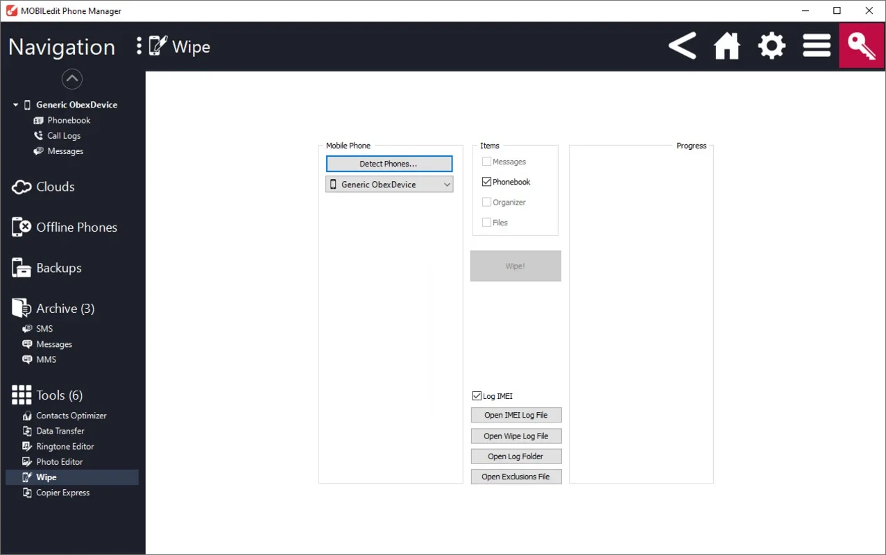 MOBILedit Phone Manager for Windows - Manage Your Smartphone from PC