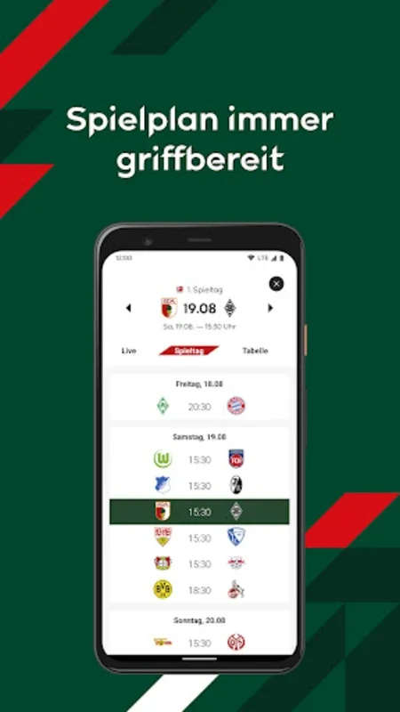 FC Augsburg 1907 for Android - The Ultimate Fan App