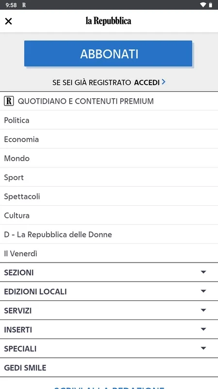 la Repubblica+ for Android: Stay Informed