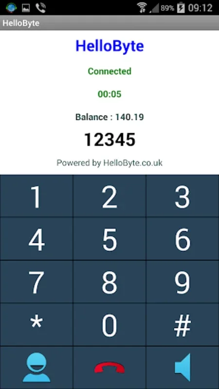 HelloByte for Android - Make VoIP Calls Effortlessly