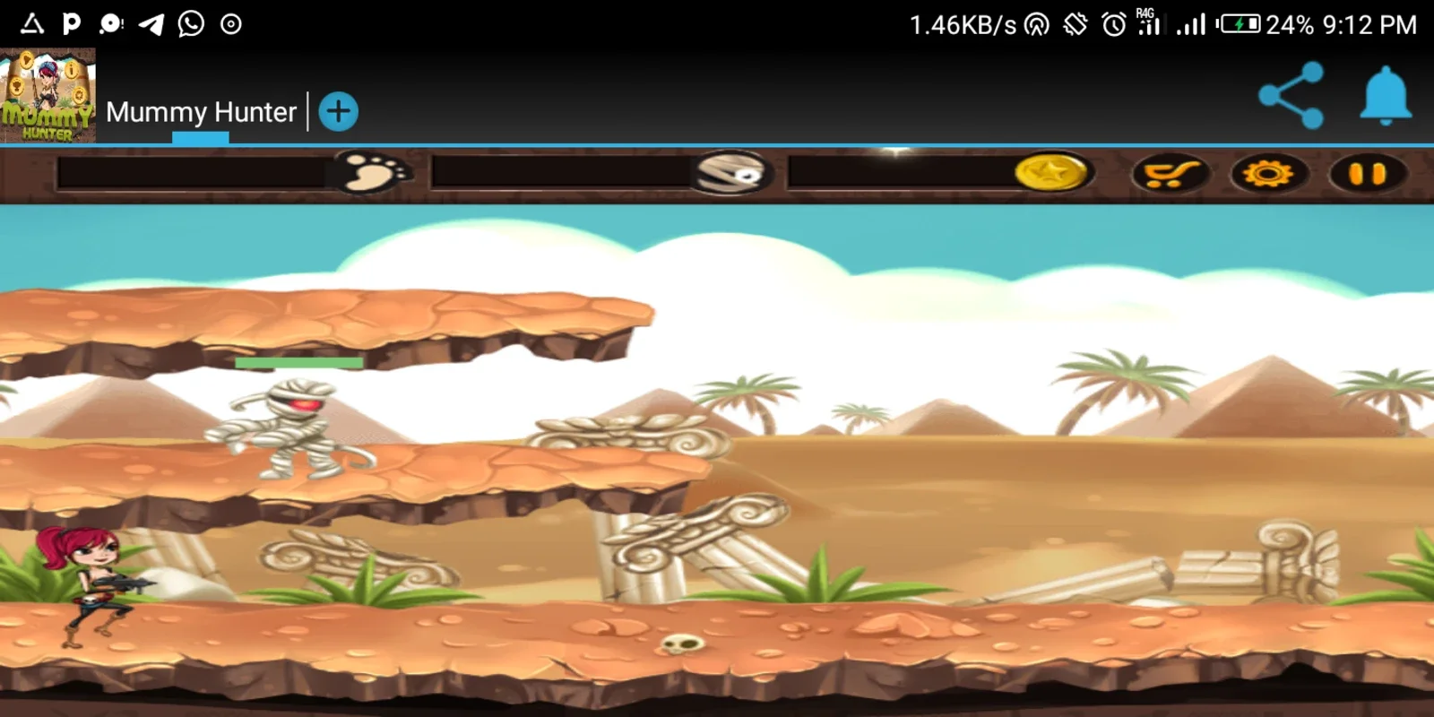 Mummy Hunter for Android - Thrilling Mummy Hunting Game