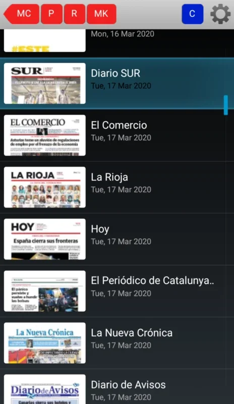 Kiosko y Más for Android - Read Publications Easily