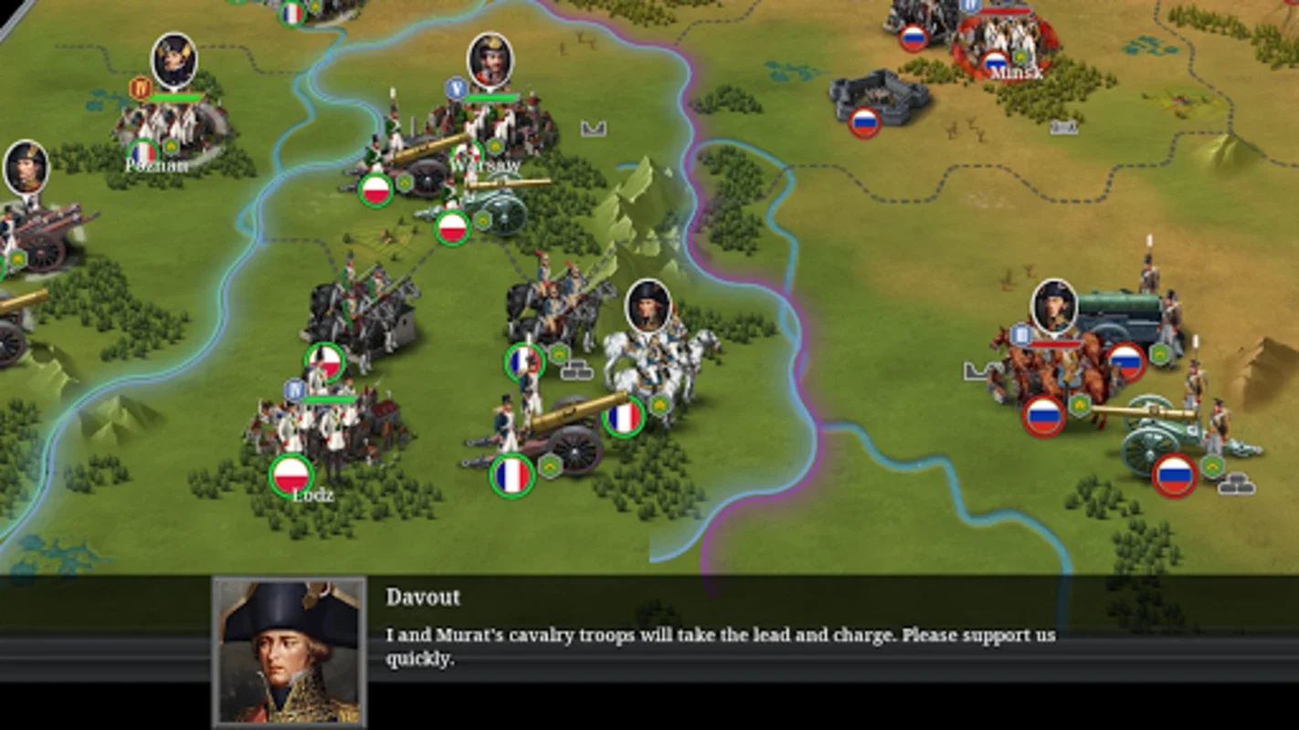 European War 6: 1804 -Napoleon for Android - Strategic Warfare