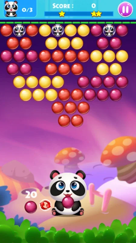 Panda story: Bubble mani - Engaging Android Puzzle Game