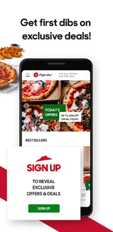 Pizza Hut Deutschland for Android - Easy Ordering and Customization