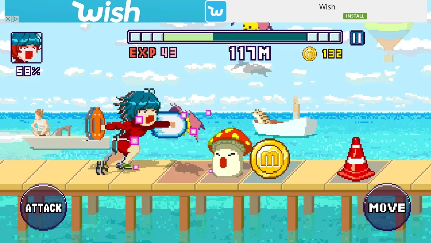 Maldives Friends : Pixel Flappy Fighter for Android - Engaging Arcade Game