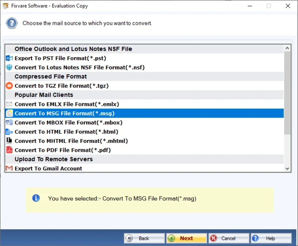 FixVare EML to MSG Converter for Windows: Streamlined Conversion