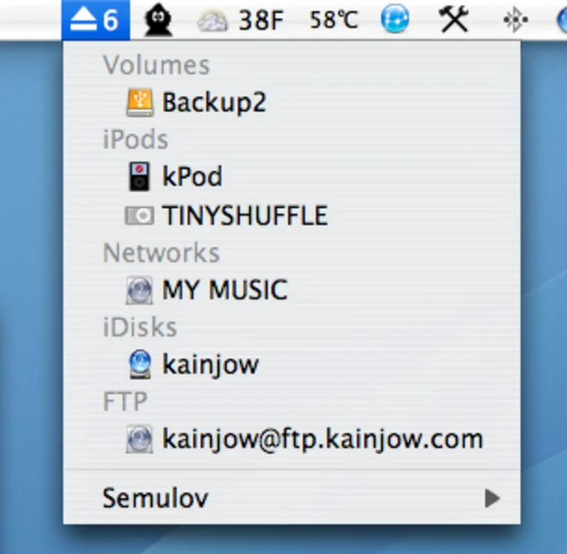 Semulov for Mac: Simplify Volume Management