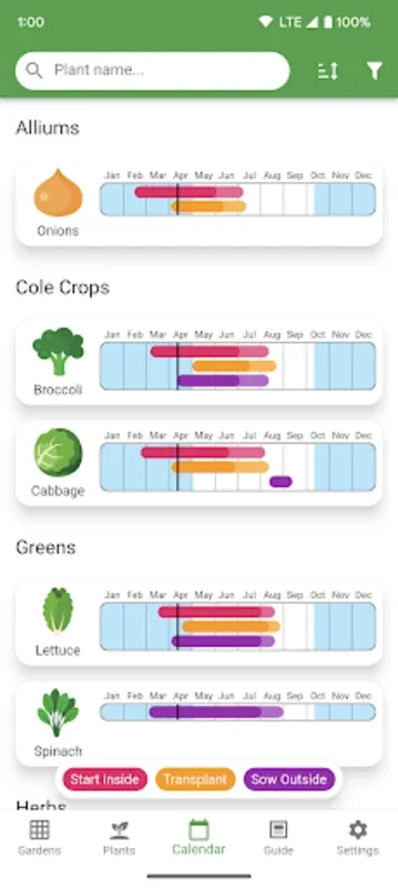 Planter for Android - Manage Your Vegetable Garden Easily