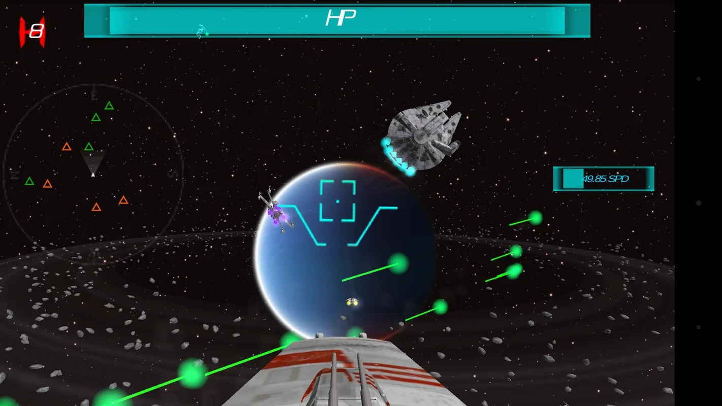 X-Wing Flight for Android - Intense Space Combat