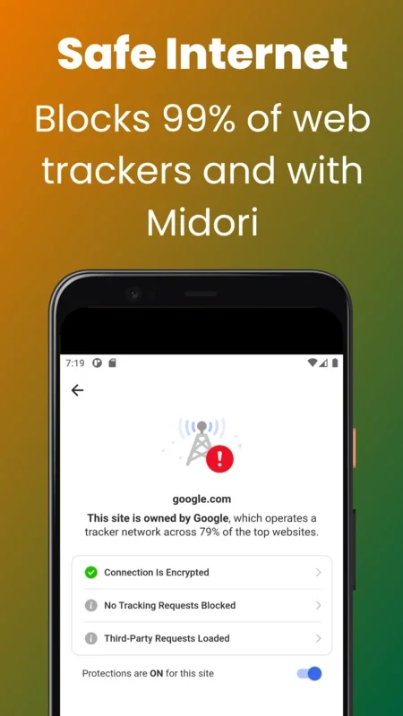 Midori Browser for Android - Secure and Private Browsing