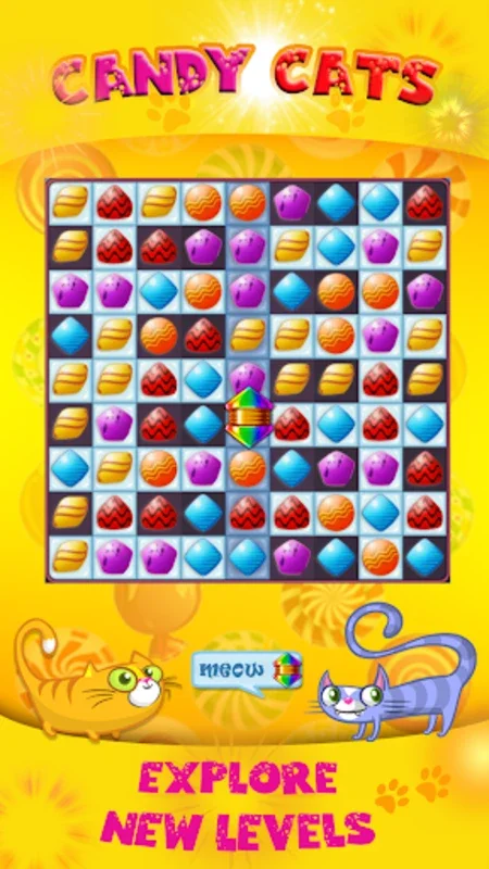 Candy Cats: Match 3 Puzzle for Android - Engaging Puzzle Fun