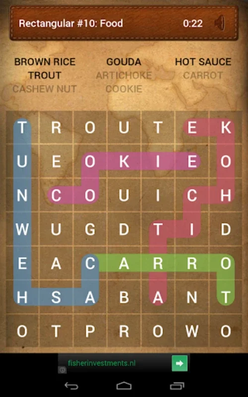 Word Snake for Android - Engaging Word-Search Game