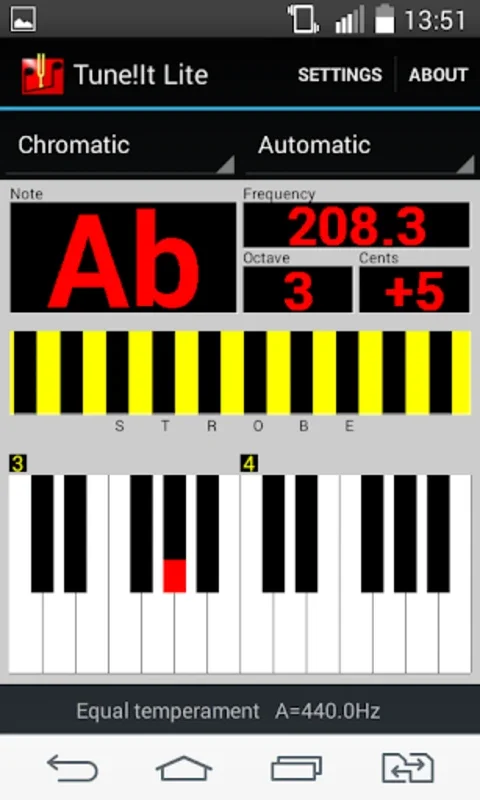 Tune!It Lite for Android - Precision Tuning App